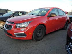 Chevrolet salvage cars for sale: 2016 Chevrolet Cruze Limited LS