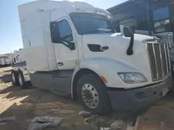 Salvage trucks for sale at Albuquerque, NM auction: 2018 Peterbilt 579