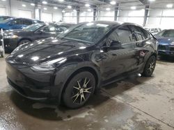 Salvage cars for sale at Ham Lake, MN auction: 2023 Tesla Model Y