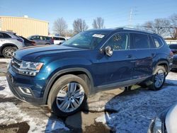 Volkswagen salvage cars for sale: 2018 Volkswagen Atlas SEL Premium