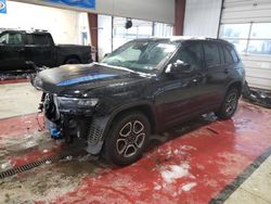 Salvage cars for sale at Angola, NY auction: 2022 Jeep Grand Cherokee Trailhawk 4XE