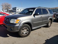 Vehiculos salvage en venta de Copart Albuquerque, NM: 2003 Toyota Sequoia Limited