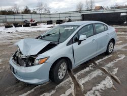 Honda Vehiculos salvage en venta: 2012 Honda Civic LX