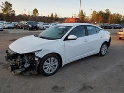 Nissan salvage cars for sale: 2020 Nissan Sentra S