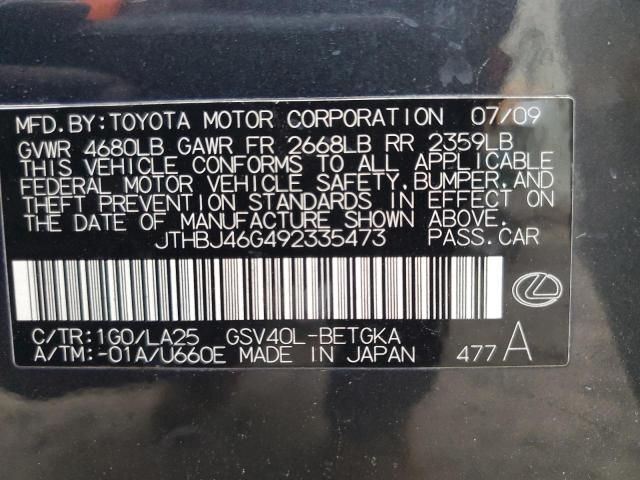 2009 Lexus ES 350