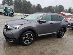 Salvage cars for sale at Mendon, MA auction: 2019 Honda CR-V Touring