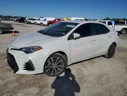 Salvage cars for sale at Houston, TX auction: 2017 Toyota Corolla L