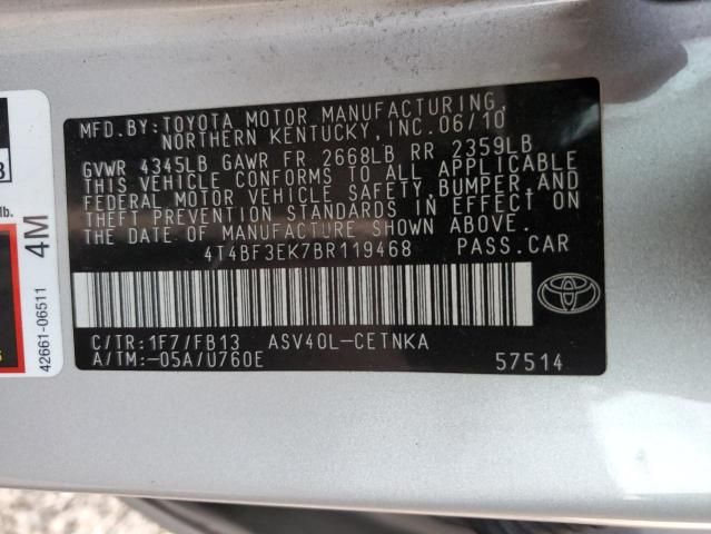 2011 Toyota Camry Base