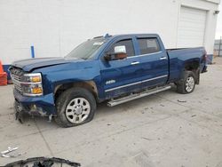 Salvage trucks for sale at Farr West, UT auction: 2015 Chevrolet Silverado K3500 High Country