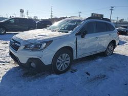 Salvage cars for sale at Chicago Heights, IL auction: 2018 Subaru Outback 2.5I Premium