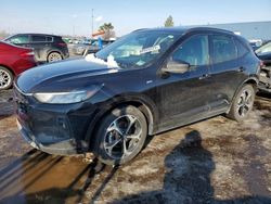 Salvage cars for sale from Copart Woodhaven, MI: 2023 Ford Escape ST Line Select