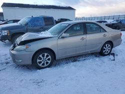 Salvage cars for sale at Portland, MI auction: 2005 Toyota Camry LE