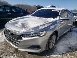 Salvage cars for sale at Windsor, NJ auction: 2021 Honda Accord LX