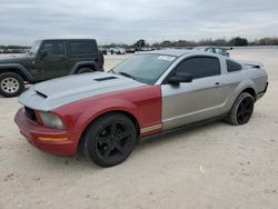 Salvage cars for sale at San Antonio, TX auction: 2009 Ford Mustang