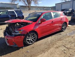 Salvage cars for sale at Albuquerque, NM auction: 2015 Lexus CT 200