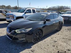 Salvage cars for sale at Montgomery, AL auction: 2017 Nissan Maxima 3.5S