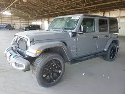 Jeep Vehiculos salvage en venta: 2023 Jeep Wrangler Sahara 4XE