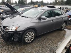 Salvage cars for sale from Copart Graham, WA: 2018 Nissan Sentra S