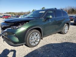 Salvage cars for sale at Memphis, TN auction: 2023 Toyota Highlander Hybrid Limited