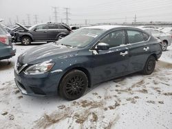 Salvage cars for sale at Elgin, IL auction: 2016 Nissan Sentra S