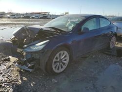 Salvage cars for sale at Cahokia Heights, IL auction: 2021 Tesla Model 3