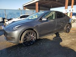 Salvage cars for sale at Riverview, FL auction: 2023 Tesla Model Y