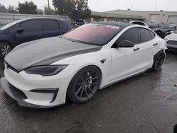 Salvage cars for sale at Martinez, CA auction: 2022 Tesla Model S