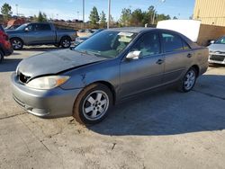 Salvage cars for sale at Gaston, SC auction: 2004 Toyota Camry LE