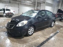 Nissan salvage cars for sale: 2012 Nissan Versa S