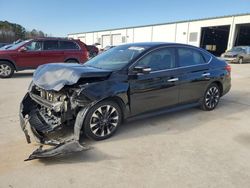 Nissan salvage cars for sale: 2017 Nissan Sentra SR Turbo