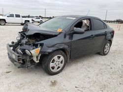 Salvage cars for sale at New Braunfels, TX auction: 2016 Chevrolet Sonic LS