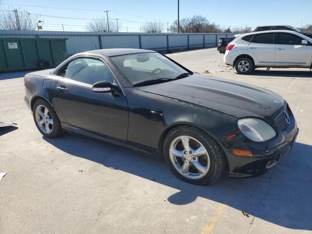 2002 Mercedes-Benz SLK 320