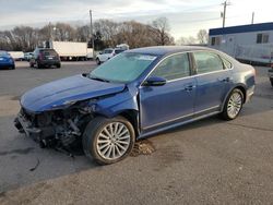 Salvage cars for sale at Ham Lake, MN auction: 2016 Volkswagen Passat SE