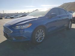 Salvage cars for sale at Colton, CA auction: 2017 Ford Fusion SE