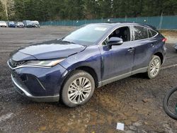 Salvage cars for sale at Graham, WA auction: 2022 Toyota Venza LE