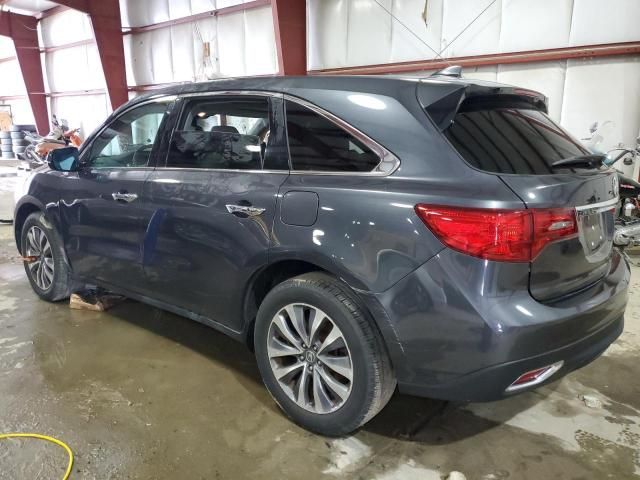 2016 Acura MDX Technology