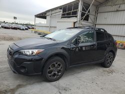 Subaru salvage cars for sale: 2021 Subaru Crosstrek Sport