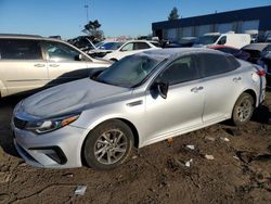 Salvage cars for sale at Woodhaven, MI auction: 2019 KIA Optima LX