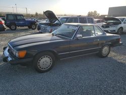 Mercedes-Benz sl-Class salvage cars for sale: 1988 Mercedes-Benz 560 SL