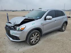 Salvage cars for sale at New Braunfels, TX auction: 2017 Mitsubishi Outlander Sport ES