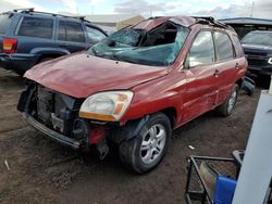 Salvage cars for sale at Brighton, CO auction: 2008 KIA Sportage EX