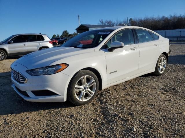 2018 Ford Fusion SE Hybrid