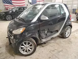 Salvage cars for sale at Columbia, MO auction: 2008 Smart Fortwo Pure