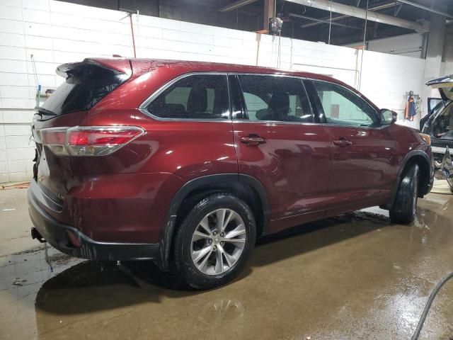 2015 Toyota Highlander LE