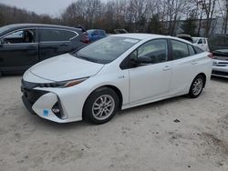 Salvage cars for sale from Copart North Billerica, MA: 2021 Toyota Prius Prime LE