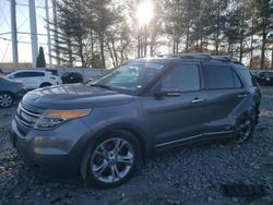 Vehiculos salvage en venta de Copart Windsor, NJ: 2014 Ford Explorer Limited