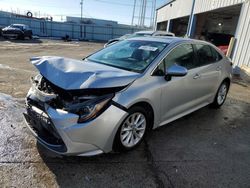 Toyota Corolla salvage cars for sale: 2020 Toyota Corolla XLE