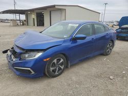 Salvage cars for sale at Temple, TX auction: 2019 Honda Civic LX