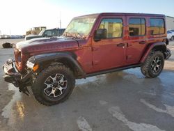 Salvage cars for sale at Haslet, TX auction: 2021 Jeep Wrangler Unlimited Rubicon