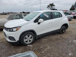 Salvage cars for sale at Woodhaven, MI auction: 2020 Chevrolet Trax LS